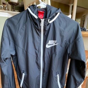 Nike full zip wind jacket